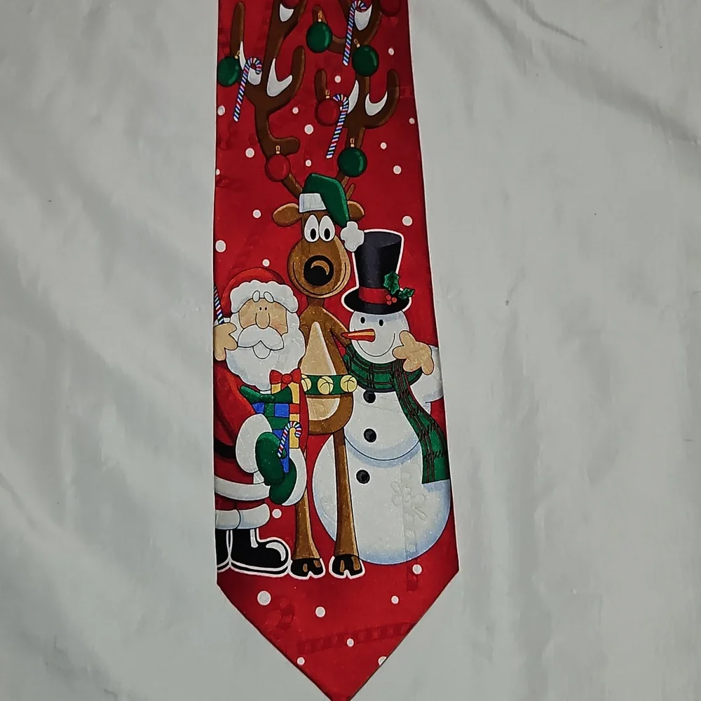 Christmas Hallmark Tie OS